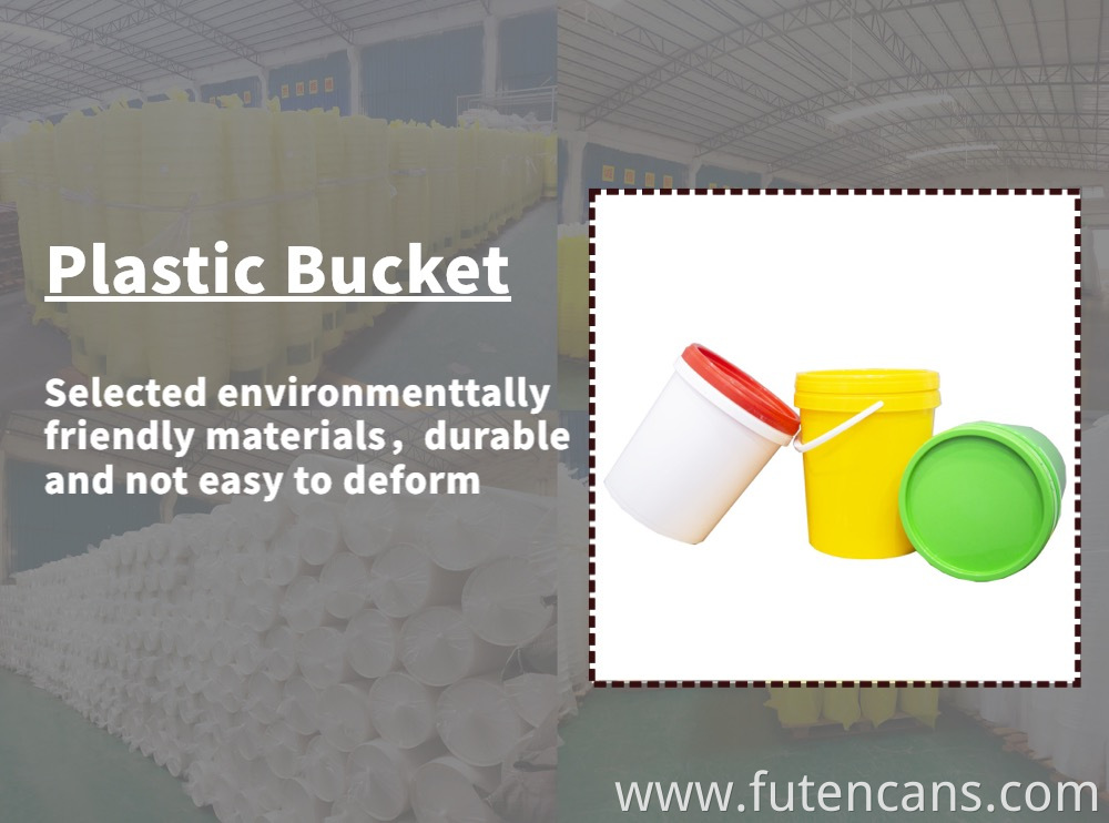 plastic bucket